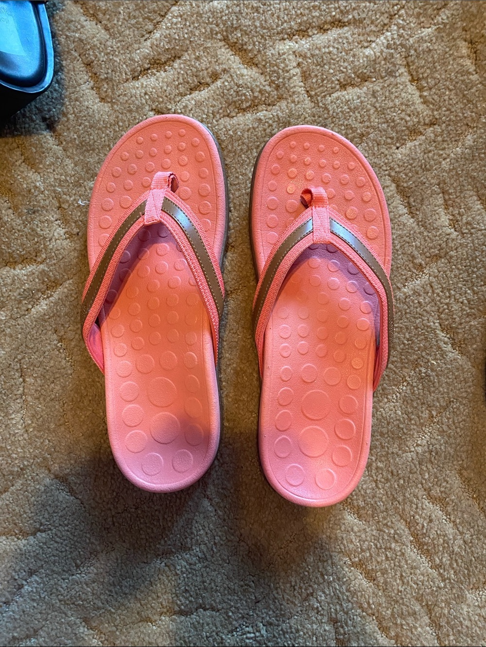 Orthaheel Coral Flip Flop Sandals